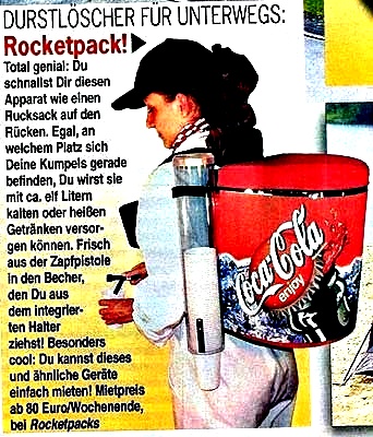 Why is mobile marketing important? The use of Rocketpacks to sell drinks and also to store in is very large and growing. With mobile cola marketing you can address these users and thus potential customers. You can keep wastage very low here by defining the target group precisely. However, it is also possible to address the mass market.